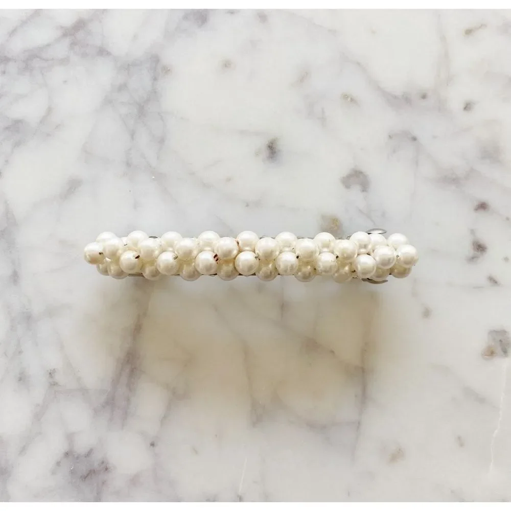 VINTAGE Pearl Hair Clip